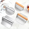 thumbnail image 3 of MesaSe Meat Press Professional Non-stick Heavy Duty /Square Handheld Stainless Steel Burger Press Kitchen Tool, 3 of 8