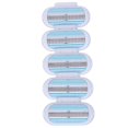 thumbnail image 2 of 3pieces Safety Razor Shaving Blades Hair Removal Tool Female Beauty Shaving High Quality Women 3 layer Blades Replacement Head, 2 of 8