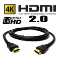 thumbnail image 2 of GlobalTone High Speed HDMI Cable 2.0, 4Kx2K, 4096x2160, 18Gbps, Black, 25ft, 2 of 12