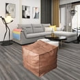 thumbnail image 4 of Handmade Pouf Cover Storage Ottoman Cushion Foot Rest Wedding Gifts ,, 4 of 8