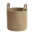thumbnail image 1 of EGNMCR Storage Trunks Rope Hand-woven Storage Basket Rope Woven Storage Basket Basket Foldable Storage Dirty Clothes Toys Sundries Storage Basket Organising Basket Storage Basket, 1 of 5