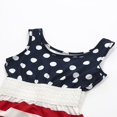 thumbnail image 3 of Mom Child Family Independence Day Stripes Patchwork Boho Maxi Dress, 3 of 6