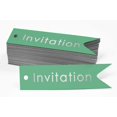 thumbnail image 2 of Inkdotpot Étiquette de Bouteille d'Invitation en Feuille d'Argent Véritable Lot de 50, 2 of 6