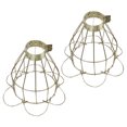 thumbnail image 3 of 2pcs Lamp Bulb Guard Metal Lamp Cage Metal Bulb Guard Industrial Style Metal Lamp Guard Cage, 3 of 9