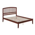 thumbnail image 3 of Richmond Queen Solid Wood Platform Bed in Walnut, 3 of 6