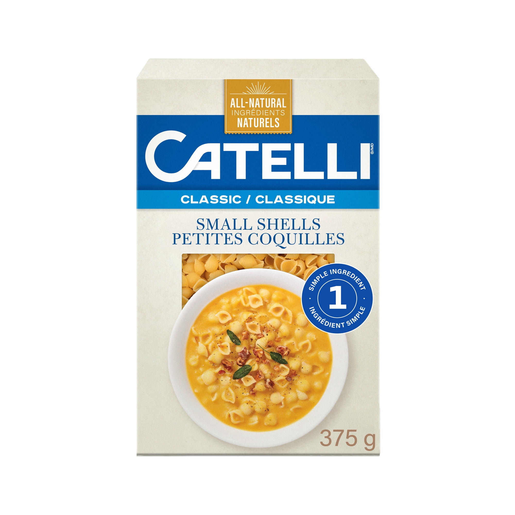Catelli Classic All-Natural Small Shells Pasta