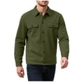 thumbnail image 2 of Yusimy Men's Trench Coat Double-Breasted Slim Fit Solid Mid-Length Casual Versatile Overcoat, 2 of 8