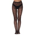 thumbnail image 1 of Vente de Liquidation 2025 Lingerie Femmes Collants Résille Taille Haute Liquidation Bas Résille en Maille, 1 of 7