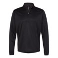 thumbnail image 4 of Adidas Mens Lightweight Quarter-Zip Pullover, S, Power Red, 4 of 5