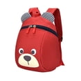 thumbnail image 4 of Cartoon Mini Backpack Child Backpack, Walking Leash, Child Backpack Straps, Red, 4 of 8