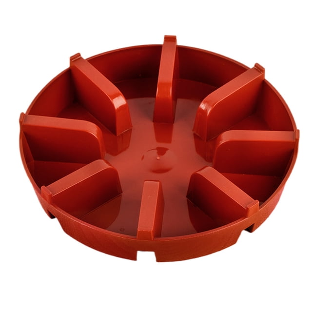 Soucoupe à Rebord Surélevé pour Jardinière 5 Pouces 6 Pouces 7 Pouces Pot de Fleurs Rond Attrape-Eau Plateau d'Égouttement Robuste pour Usage Intérieur Extérieur