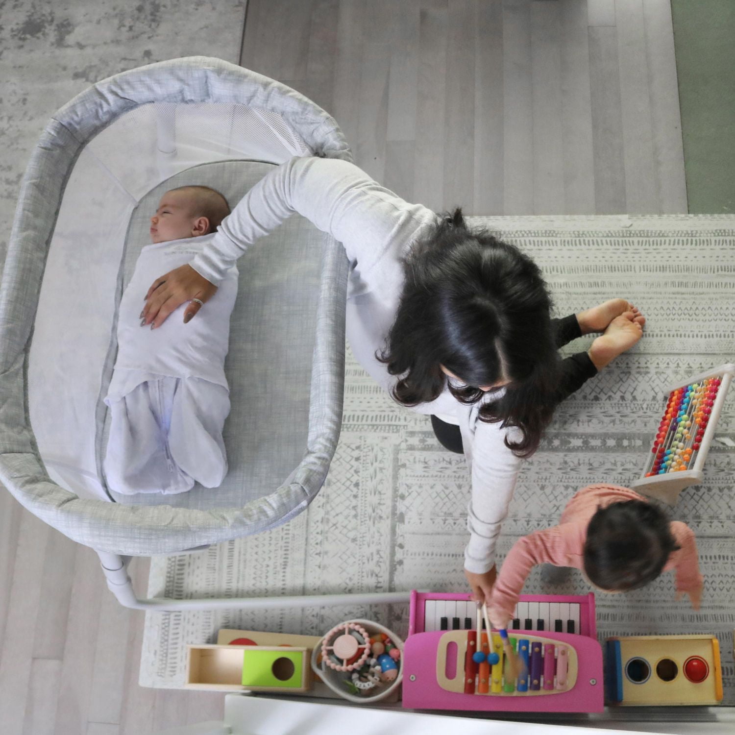 HALO® BassiNest® Flex™, Berceau Bébé, Lit Cododo, Lit de Voyage