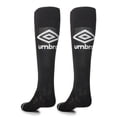 thumbnail image 2 of Umbro Adult Soccer Socks Black Mens, 2 of 5