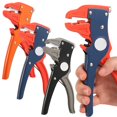 thumbnail image 2 of Automatic Wire Stripper And Cutter 2 IN 1 Wire Stripper Tool Adjustable 10 24 AWG Electrical Cable Wire Stripping Tool For Electronic And Automotive Nose Pliers, 2 of 9