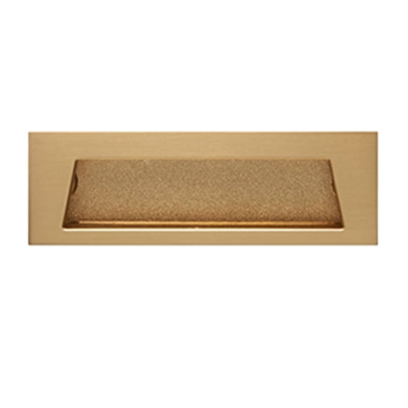 fastboy Sleek Single Hole Drawer Handle Backplates For Minimalist Look Through Bolts For Door Handles 112mm copper color
