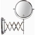 thumbnail image 2 of Deco Brothers Wall Mount Extendable Mirror, 8 Inch Double Side with 7X Magnification, Chrome, 2 of 4