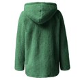 thumbnail image 4 of UPPADA Womens Winter Parka Jackets Long Sleeve Cardigan for Womens Warm Polar Fleece Jackets Plus Size Winter Coats Open Front Overcoats Withe Pockets Chaquetas de Mujer, 4 of 6