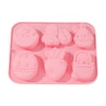 thumbnail image 1 of WMQPNNS Easter Chocolate Egg Rabbit Bunny Shaped Mould for Chocolate Fondant Non Stick Rabbit Baking for DIY Candy Cookies Easter Party, 1 of 6