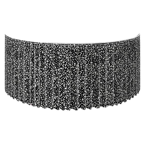 Jupe de Rentrée Scolaire pour Tables à Manger, Housse Élégante pour la Saison Scolaire à la Maison et en Classe avec Ajustement Élastique Caché, Entretien Facile, Idéale pour les Fêtes et les Événements, Housse de Table à Dessin, Housse de Table Élastique en Denim