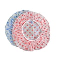 thumbnail image 3 of Shower to Shower,Hair Shower Cap Reusable Shower Cap 2-Piece Shower Cap Shower Cap Elastic Shower Cap Reusable Shower Cap, 3 of 7
