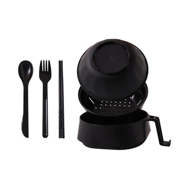 Yhmxh Microwave Ramen Bowl With Strainer Microwave Ramen Bowl 6-piece Set Ramen Microwave Bowl With Lid And Handle Dishwasher Safe Portable Ramen Bowl Cooker Kitchen Essentials Home and Kitchen