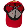 thumbnail image 4 of The Flash Classic Symbol Color Block New Era 39Thirty Fitted Hat-Medium/Large, 4 of 4