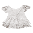 thumbnail image 2 of Newborn Baby Girl Lace Romper Outfit Summer Clothes, 2 of 4