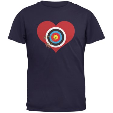 T-Shirt pour Adulte Cupid Target Bleu Marine