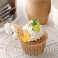 thumbnail image 4 of Cupcake Cup Disposable Lidless Baking Paper Cake Box Packaging Box Special Baking Resistance Of 50 Sets, 4 of 6
