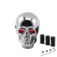 thumbnail image 1 of EGNMCR Room Decor Home Decor Skull Shifter Knob Fit Most Automatic Transmissions,Skeleton Head With Light And Metal Personality Ghost Head Gear shift head, 1 of 2