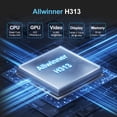 thumbnail image 3 of TV Stick pour Boîtier TV Intelligent Android 10.0 Lecteur Multimédia en Continu Clé de Diffusion Prise en Charge 4K, 3 of 8