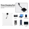 thumbnail image 3 of 20 Watt 12 Volt Solar Panel Kit Monocrystalline Solar Panel + 10A PWM Charge Controller, 3 of 8