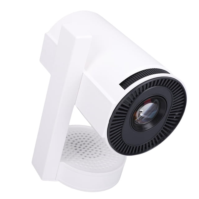 Projecteur Portable 1080P, Mini Projecteur avec Trapèze Automatique, Mise au Point et Correction, Projection Inclinée et Latérale, Décodage 3D et 4K / 8K, pour Bâton TV de Téléphone