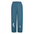thumbnail image 4 of Cameland Pantalon pour Femmes Nouveau Design Style Décontracté de Sport Jupe-Pantalon à Jambe Grand, 4 of 5