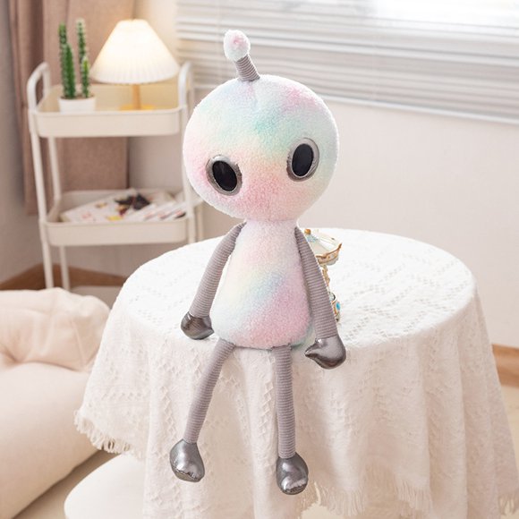 Pink Cute Alien Plush Doll , 19'' Soft Plushies Stuffed Extraterrestrials Toy Gifts for Kids , Toddler , Birthday , Valentines , Christmas