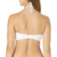 thumbnail image 2 of Freya Womens Sundance Underwire Padded Hi-Neck Swim Crop Top, 34DD, White, 2 of 2