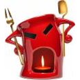 thumbnail image 1 of PEONAVET Hot Pot Cup Chocolate Cheese Fondue Cup, 1 of 2
