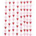 thumbnail image 4 of Heart Garland Banner Valentines Day Decoration for Anniversary Proposal 80pcs, 4 of 8