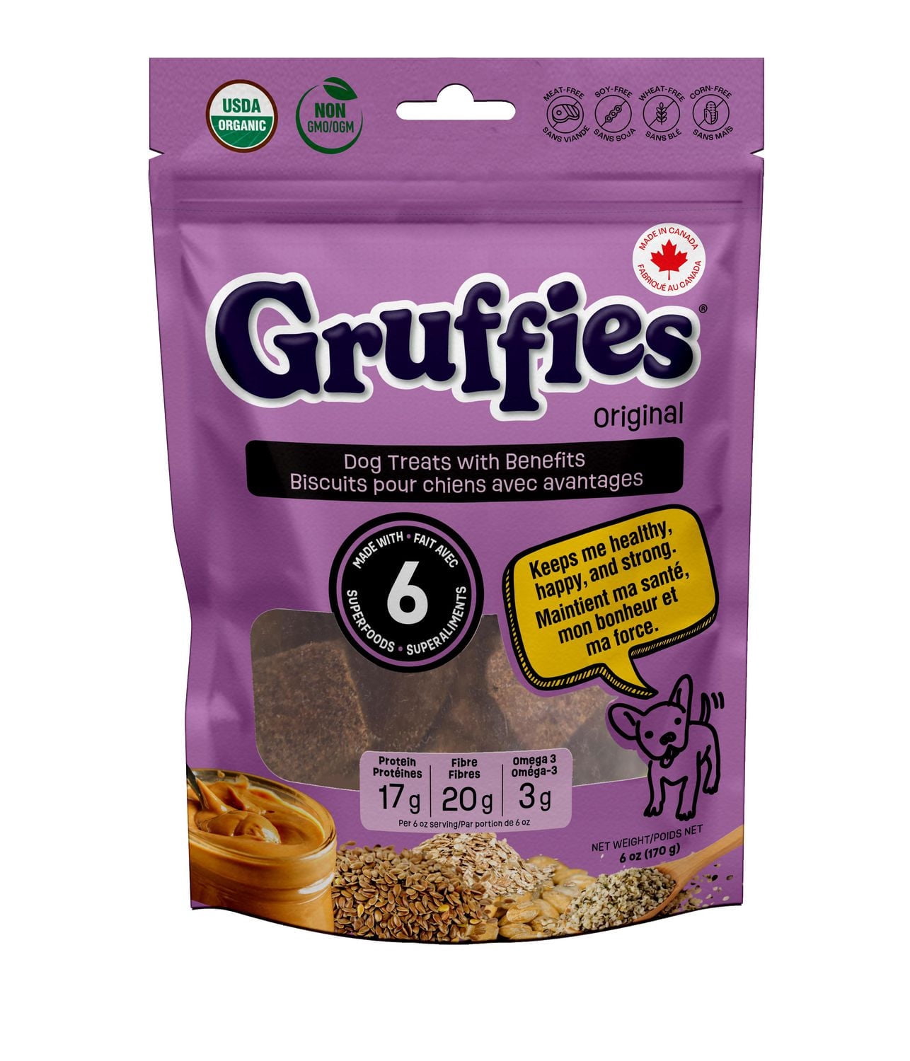 Gruffies Original Biscuits pour Chien