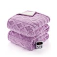 thumbnail image 1 of Electric Heated Throw Blanket - 10 Adjustable Heat Levels, 10-Hour Timer, ETL Certified, Portable, Washable, Fast Heating - 50x60 inches, 1 of 6