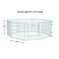 thumbnail image 3 of Mid West Exercise Pen 24 Inch With Full Maxx Lock Door, 3 of 3