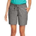 thumbnail image 1 of Hanes Short de Jersey pour Femmes avec Poche, 2TG, Charbon Chiné, 1 of 4