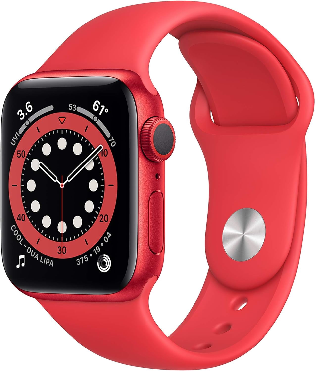 Refurbished Apple Watch Series 6 Aluminum 40mm A2293 (GPS + Cellular) Red (Grade B)