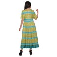 thumbnail image 3 of Moomaya Kurti Longue Imprimée Tenue d'Été Tunique Ligne A pour Femmes, 3 of 5