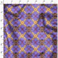 thumbnail image 3 of Soimoi polyester Crepe Fabric Argyle Check Print Fabric by the Yard 52 Inch Wide, 3 of 5