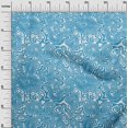 thumbnail image 3 of oneOone Tissu en Viscose Chiffon Bleu Clair Tissu de Robe en Moire Tissu Imprimé au Mètre 42 Pouces de Large, 3 of 4