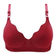 thumbnail image 1 of EQWLJWE Woman's Comfortable Breathable Bra Underwear No Rims True Bras For Women, 1 of 3