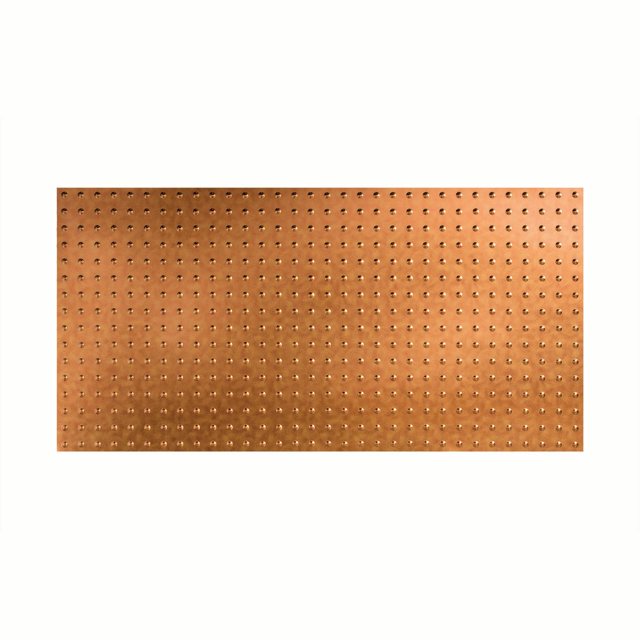 Fasade Dome Antique Bronze Wall Panel 4' x 8'