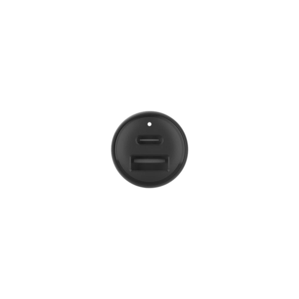 Double chargeur de voiture Belkin BoostCharge 42 W avec ports USB-C charge rapide 30 W PPS et 12 W USB-A pour Apple iPhone 15, 15 Pro, 15 Pro Max, iPhone 14 Series, iPhone 13 Series, Samsung Galaxy S2