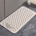 thumbnail image 4 of LSLJS Bathroom Rug, Rubber Backing Non-slip, Can Massage Or Scrub The Soles of The Feet, Can Be Used as a Bathroom Floor Mat, Shower Rug In Front of The Bathtub, Shower Room Rug, 4 of 9